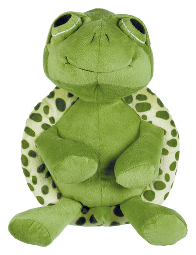 Trixie Turtle Plush Dog Toy with Animal Sound, 40cm
