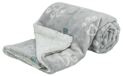 Trixie Jimmy Soft Plush Blanket, 150 x 100cm, Light Grey
