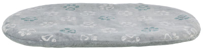 Trixie Jimmy Soft Plush Cushion, 64 x 41cm, Light Grey