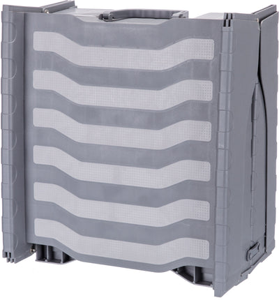 Trixie 3-Fold Pet Ramp, Plastic, 39 x 150cm, Grey