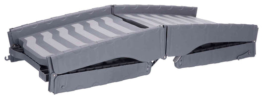 Trixie 3-Fold Pet Ramp, Plastic, 39 x 150cm, Grey
