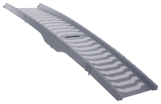 Trixie 3-Fold Pet Ramp, Plastic, 39 x 150cm, Grey