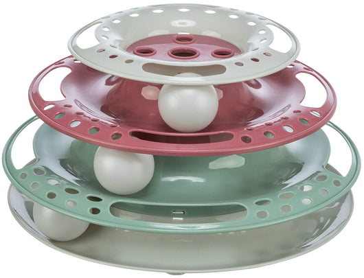 Trixie Catch the Balls Cat Toy Tower, 25cm