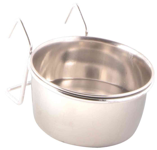Trixie Stainless Steel Bowl With Holder 150ml 7cm