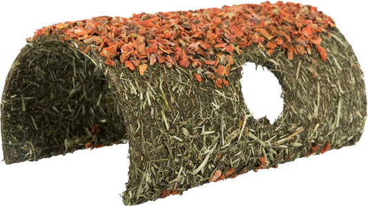 Trixie Cereal Cave with Carrot for Small Animals, 15 x 12 x 25cm, 400g