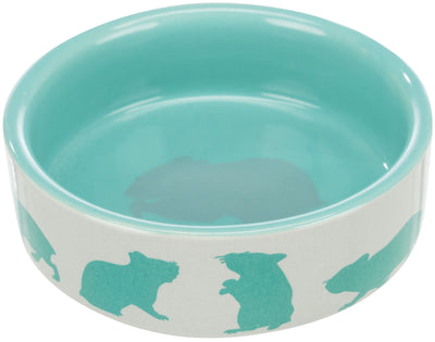 Trixie Ceramic Bowl With Motif Hamster 80 Ml 8cm