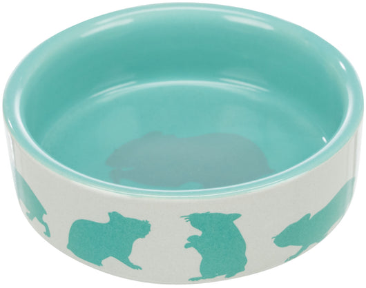 Trixie Ceramic Bowl With Motif Hamster 80 Ml 8cm