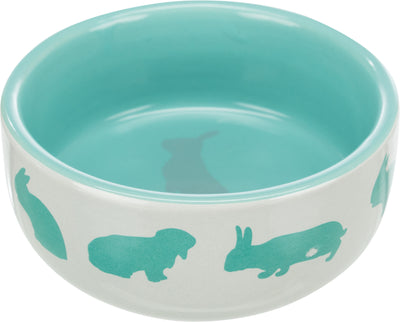 Trixie Ceramic Bowl With Motif Rabbit 250ml 11cm