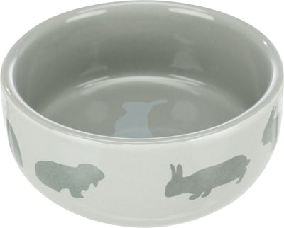 Trixie Ceramic Bowl With Motif Rabbit 250ml 11cm