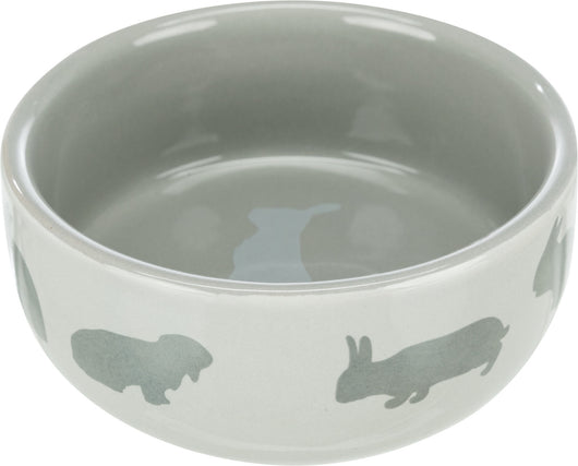 Trixie Ceramic Bowl With Motif Rabbit 250ml 11cm