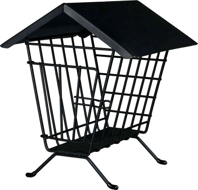 Trixie Standing Hay Manger, Metal, 20 x 23 x 20cm, Black