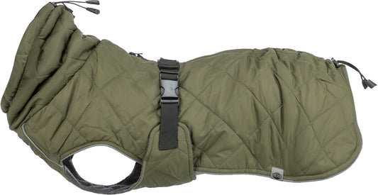 Trixie Minot Dog Coat, XS 30cm, Olive Green