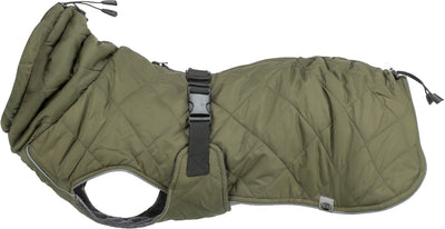 Trixie Minot Dog Coat, XL 70cm, Olive Green