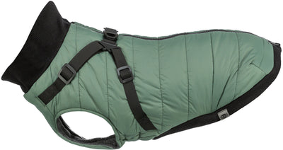 Trixie Pontis Coat with Harness, M 45cm, Sage