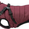 Trixie Pirou Winter Coat with Harness, XS 24cm, Sangria