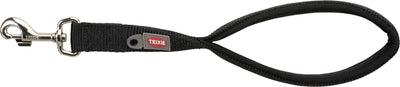 Trixie Premium Short Lead, L-XXL 37cm/25mm, Black