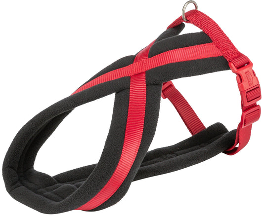 Trixie Premium Touring Harness, S-M 40-70cm/20mm, Red