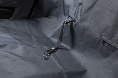 Trixie Water-Repellent Car Blanket for the Back Seat with Reflective Cord, 1.45 x 1.6m, Black
