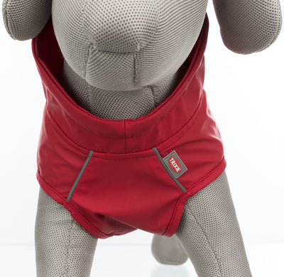 Trixie Vimy Raincoat for Dogs, M 50cm, Red