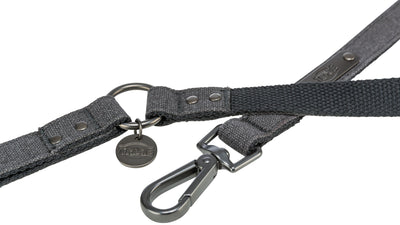Trixie CityStyle Cotton Lead, M-L 1m/20mm, Black