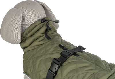 Trixie Minot Dog Coat, M 50cm, Olive Green