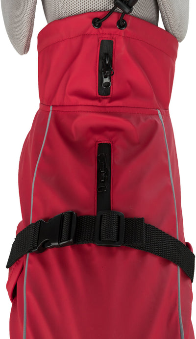 Trixie Vimy Raincoat for Dogs, S 40cm, Red