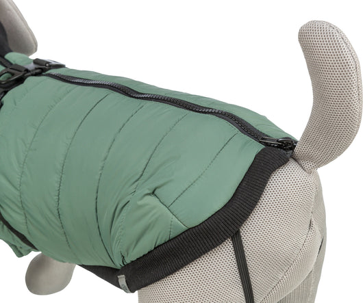 Trixie Pontis Coat with Harness, XS 24cm, Sage