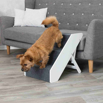 Trixie Height-Adjustable Pet Steps, 40 x 67cm, White