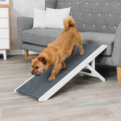 Trixie Ramp, Adjustable in Height, 36 x 43 x 90cm, White