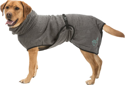 Trixie Dog Bathrobe, Terry Cloth, L 60cm, Grey
