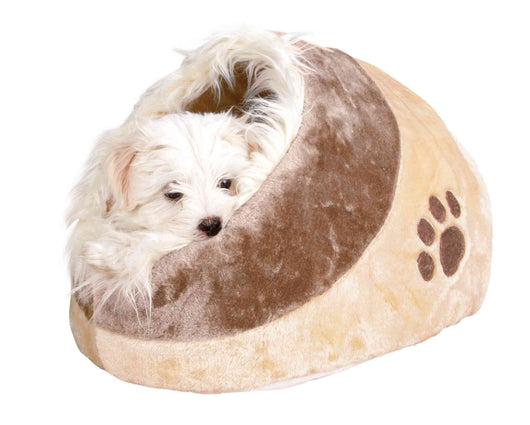Trixie Minou Cuddly Cave, 35 x 26 x 41cm, Beige/Brown