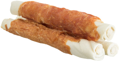 Trixie Denta Fun Rawhide Chew Sticks Chick 17cm 3 pcs/140G