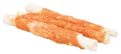 Trixie Denta Fun Rawhide Chew Sticks Chick 17cm 3 pcs/140G