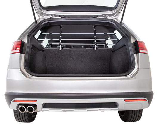 Trixie Adjustable Aluminium Car Safety Grid, 96-163cm wide, 34-48cm high, Silver/Black