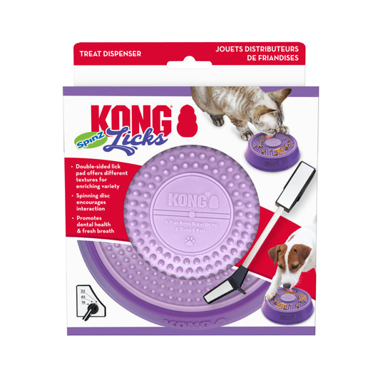 KONG Licks Spinz Sm - UK9 Petcare