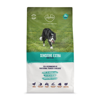 Alpha Sensitive Extra Duck & Rice 15kg Alpha Feeds