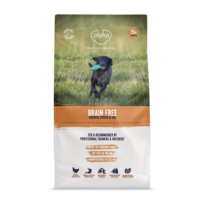 Alpha Adult Grain Free Chicken, Potato & Veg 15kg Alpha Feeds