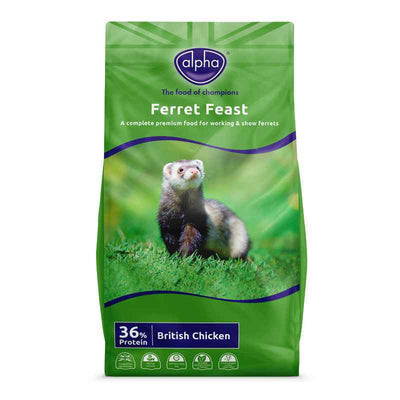 Alpha Ferret Feast 2.5kg x 6 Alpha Feeds