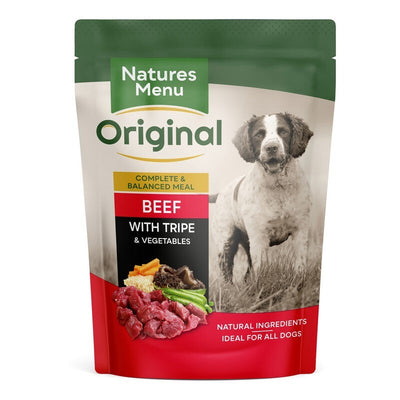Natures Menu Dog Beef & Tripe 300g x 8 Natures Menu