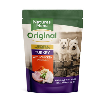 Natures Menu Dog Chicken & Turkey 300g x 8 Natures Menu