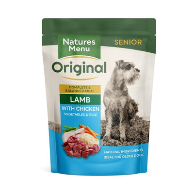 Natures Menu Dog Senior Lamb 300g x 8 Natures Menu