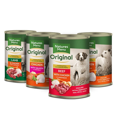 Natures Menu Dog Tins Multipack 400g x 12 Natures Menu
