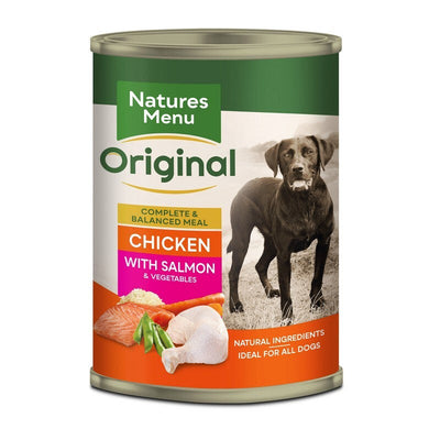 Natures Menu Salmon Dog Food 400g x 12 Natures Menu
