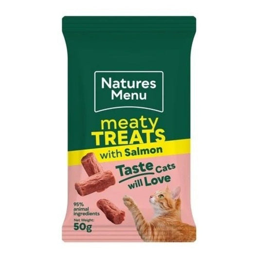 Natures Menu Salmon & Trout Cat Treats 50g x 12 Natures Menu