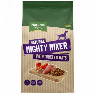Natures Menu Mighty Mixer Turkey & Oats 2kg x 5 Natures Menu