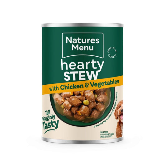 Natures Menu Hearty Stew with Chicken & Vegetable Dog Food 415g x 12 Natures Menu