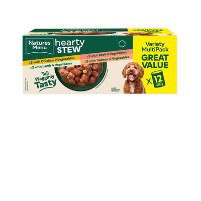 Natures Menu Hearty Stew Variety Multipack Dog Food 415g x 12 Natures Menu