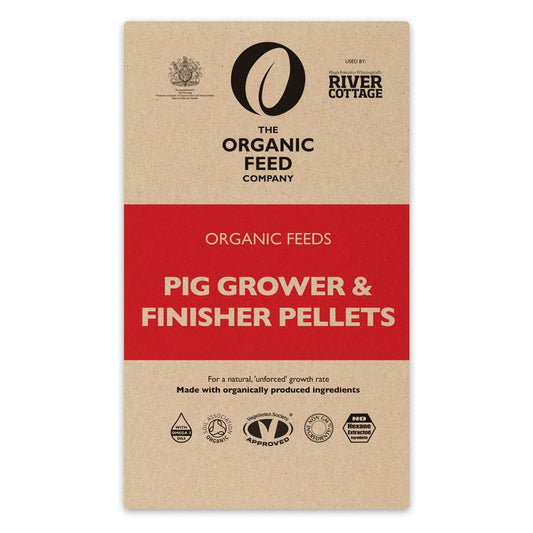 Allen & Page Organic Feed Company Pig Grower Finisher Pellets 20kg Allen & Page