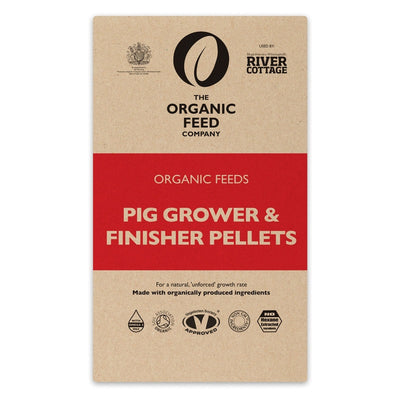 Allen & Page Organic Feed Company Pig Grower Finisher Pellets 20kg Allen & Page