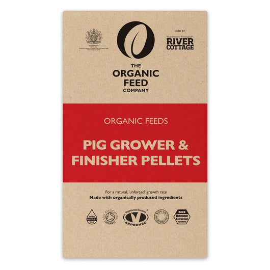 Allen & Page Organic Feed Company Pig Grower Finisher Pellets 20kg Allen & Page
